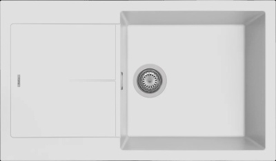 Rivelato LUMO LM-8650 bianca, мойка, гранит, белый