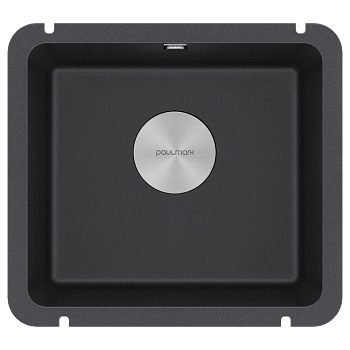Фото товара: Paulmark UNTER, мойка, гранит, черный