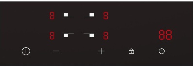 Детальное фото товара: Haier HHY-C64NVTB стеклокерамическая поверхность