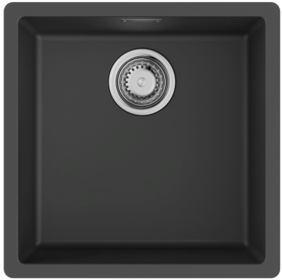 Детальное фото товара: Omoikiri Yamakawa 45T-Integra-BL, мойка, гранит, черный