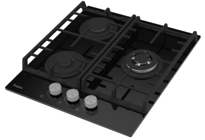 Evelux HEG 450 BG Детальное фото товара: Evelux HEG 450 BG газовая поверхность