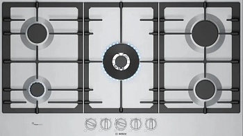 Фото товара: Bosch PCR9A5I90M газовая поверхность