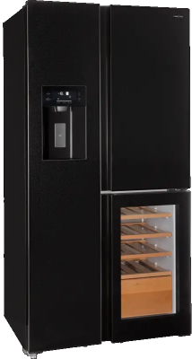 Детальное фото товара: HIBERG i-RFS 750G B Inverter Wine