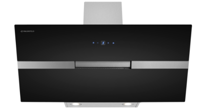 Детальное фото товара: Maunfeld MERSEY 90 нержавеющая сталь/черное стекло