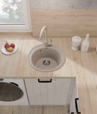 Детальное фото товара: ЭкоМ 4800, мойка, гранит, песочный