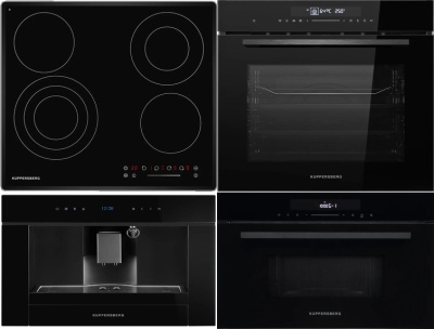 KUPPERSBERG ECS 632 F + HT 613 BLACK + HMW 634 B + KCM 182 BLACK