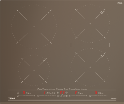 Детальное фото товара: Teka IZC 64630 MST LONDON BRICK BROWN индукционная поверхность