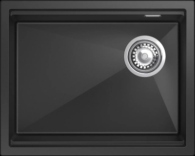 Rivelato LINO LN-554-R antracite, мойка, гранит, антрацит