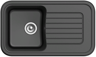 Детальное фото товара: Ewigstein Antik A- 60F, мойка, гранит, черный