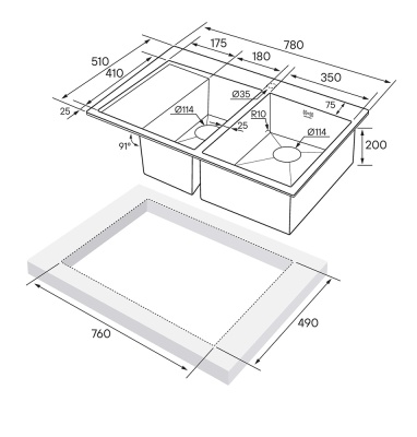 Схема встраивания