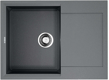 Фото товара: Omoikiri Sakaime 68-GR, мойка, гранит, leningrad grey