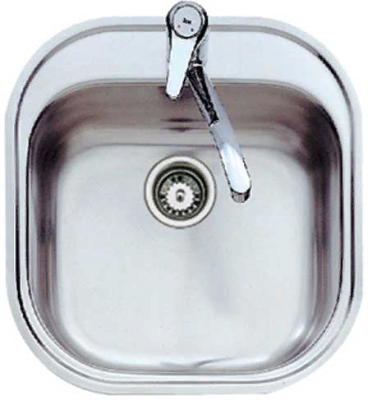 Фото товара: Teka STYLO 1 B POLISHED, мойка, нержавеющая сталь полированная