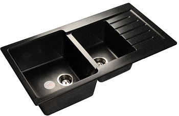 Фото товара: GranFest PRACTIK GF-P-980 KL, мойка, мрамор, черный