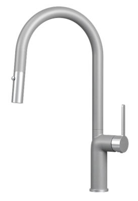 GRANULA 9010 смеситель, гранит, алюминиум