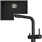 Omoikiri Bosen 54-U-BL + Nagano-P-BL черный