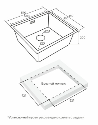 Схема встраивания