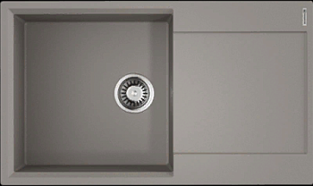 Фото товара: Omoikiri Daisen 86-GR, мойка, гранит, leningrad grey