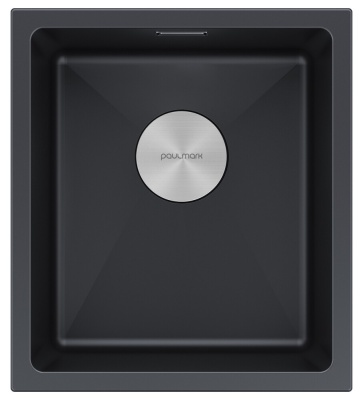 Paulmark LUMI 41UNI, мойка, гранит, антрацит