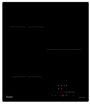 Детальное фото товара: Haier HHK-Y53TTB индукционная поверхность