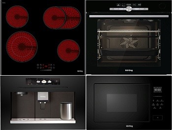 Фото товара: KORTING HK 62550 B + OKB 9982 EN ST + KMI 827 GN + KCM 9830 BCG