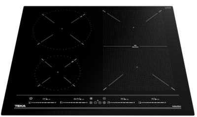 Детальное фото товара: Teka IZF 64440 MSP BLACK индукционная поверхность