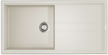 Фото товара: Omoikiri Tedori 100-WH, мойка, гранит, белый