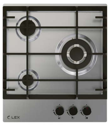 LEX GVS 435 IX Детальное фото товара: LEX GVS 435 IX газовая поверхность