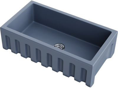 Детальное фото товара: Omoikiri Mikura 83-SB, мойка, керамика, smoky blue