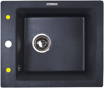 Zigmund & Shtain PLATZ 425, мойка, темная скала Фото товара: Zigmund & Shtain PLATZ 425, мойка, темная скала