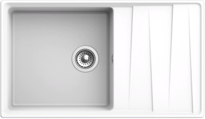 GranFest LEVEL GF-LV-860L, мойка, мрамор, иней