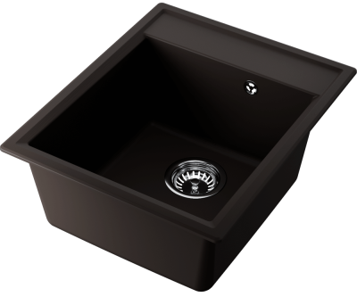Omoikiri Daisen 42-ES, мойка, гранит, эспрессо Детальное фото товара: Omoikiri Daisen 42-ES, мойка, гранит, эспрессо
