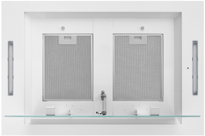 Детальное фото товара: AKPO WK-9 Manado glass 90 см. белый