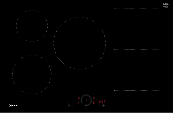 NEFF T58FHW1L0 Фото товара: NEFF T58FHW1L0 индукционная поверхность