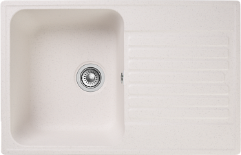 Фото товара: GranFest QUARZ GF-Z78, мойка, гранит, белый