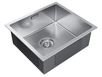 Детальное фото товара: Paulmark ALLER 44 UNI, мойка, нержавеющая сталь брашированная