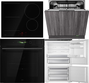 Фото товара: ASKO HI2642FBG1 + OCS56BGH + OCM54BGH + CMB54BG + DFI544B + RBC276SND1