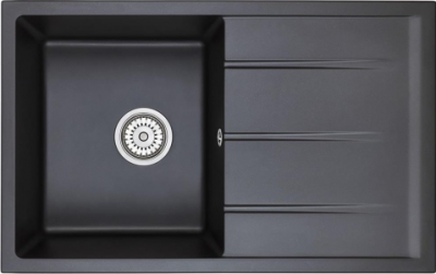 Детальное фото товара: Emar EMQ-1800.Q, мойка, гранит, оникс