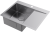 Omoikiri Akisame 65-IN-L, мойка, нержавеющая сталь, чаша слева Детальное фото товара: Omoikiri Akisame 65-IN-L, мойка, нержавеющая сталь, чаша слева