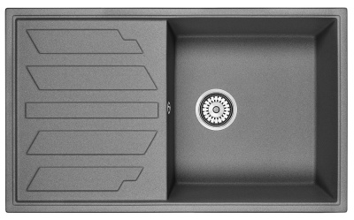 GRANULA 8601 мойка, гранит, графит