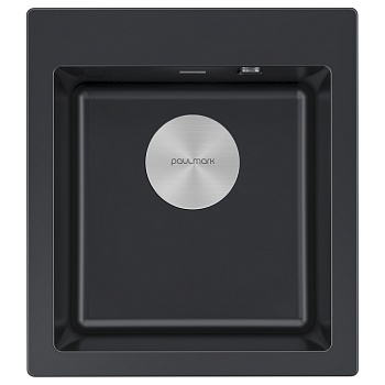 Фото товара: Paulmark KANTE 45, мойка, гранит, антрацит