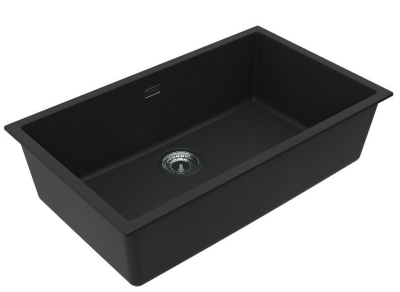 Детальное фото товара: ALVEUS OMNI 40 GRANITAL DEEP BLACK-G90, мойка, гранит, темно-черный (в комп. с сифоном 1145083)