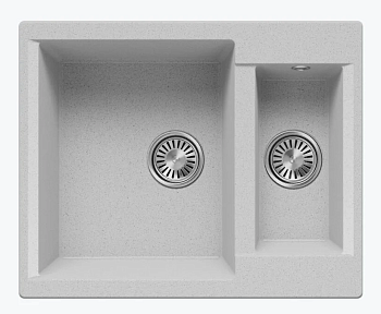 Фото товара: Polygran BRIG-620, мойка, мрамор, светло-серый 314