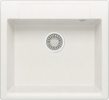 Фото товара: Polygran ARGO-560, мойка, мрамор, белый хлопок 36