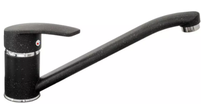 ALVEUS GENESIS GM 210 G91 AQ, смеситель, гранит, черный