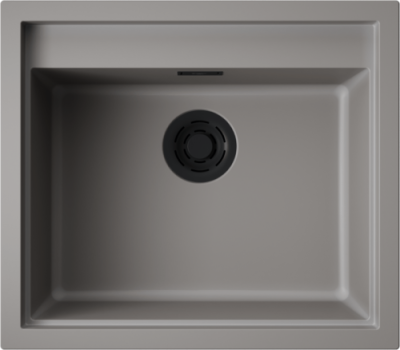 Omoikiri Sintesi 57-GR, мойка, керамика, leningrad grey