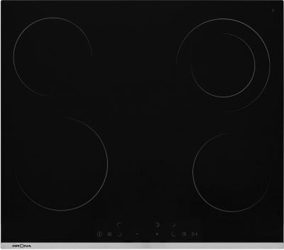 Фото товара: Krona CELLO 60 BL/S стеклокерамическая поверхность