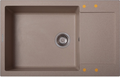 Детальное фото товара: Zigmund & Shtain RECHTECK 780.490, мойка, осенняя трава