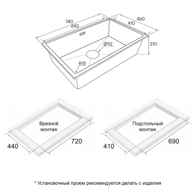 Схема встраивания