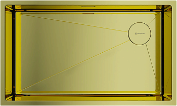 Фото товара: Omoikiri Taki 74-U/IF-LG SIDE, мойка, нержавеющая сталь, светлое золото