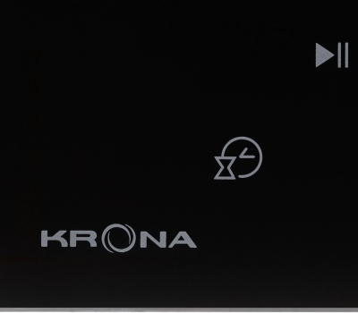 Детальное фото товара: Krona ZAUBER 30 BL TK стеклокерамическая поверхность